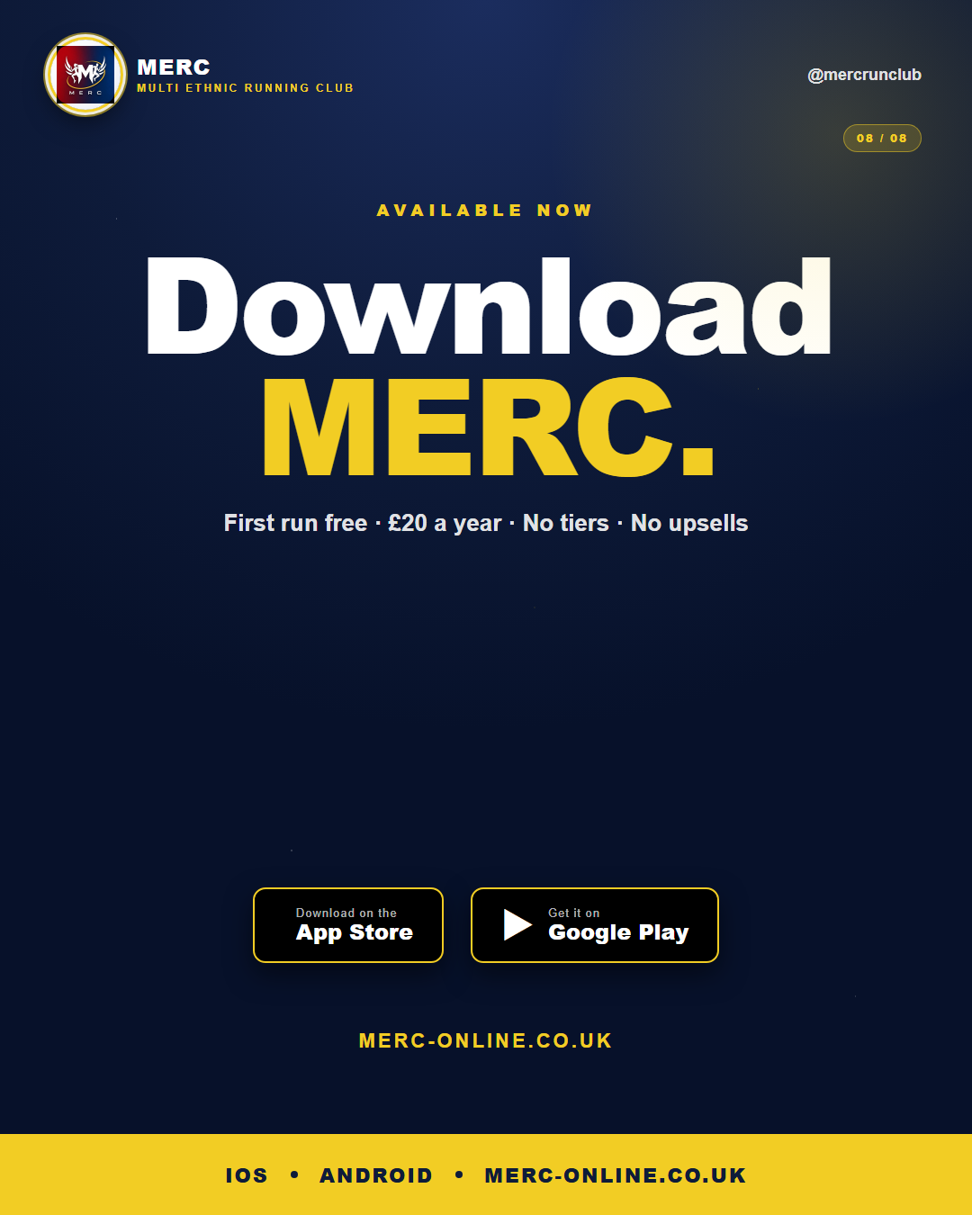 Download the MERC app